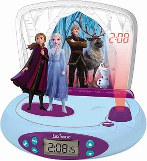 LEXIBOOK, Frozen RP510FZ Projector Alarm Clock