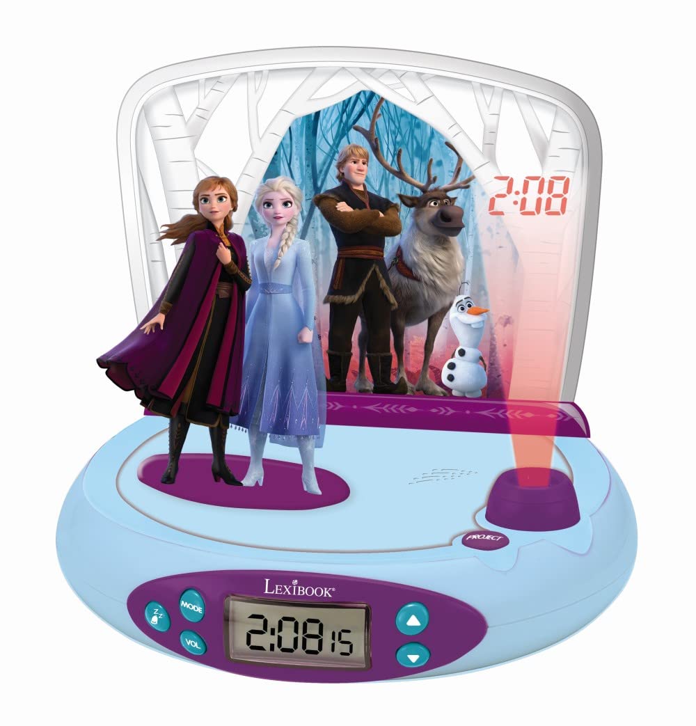 LEXIBOOK, Frozen RP510FZ Projector Alarm Clock