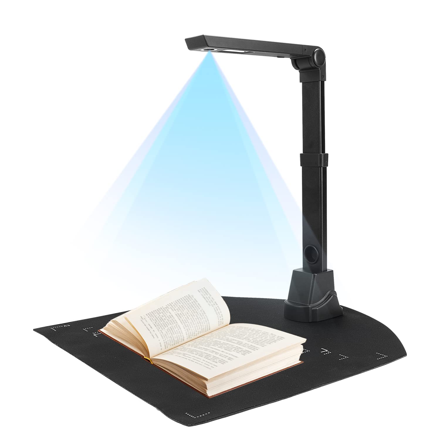 NetumScan 13MP Book Document Camera for Teachers,Capture Size A3/A4 | Multi-Lang