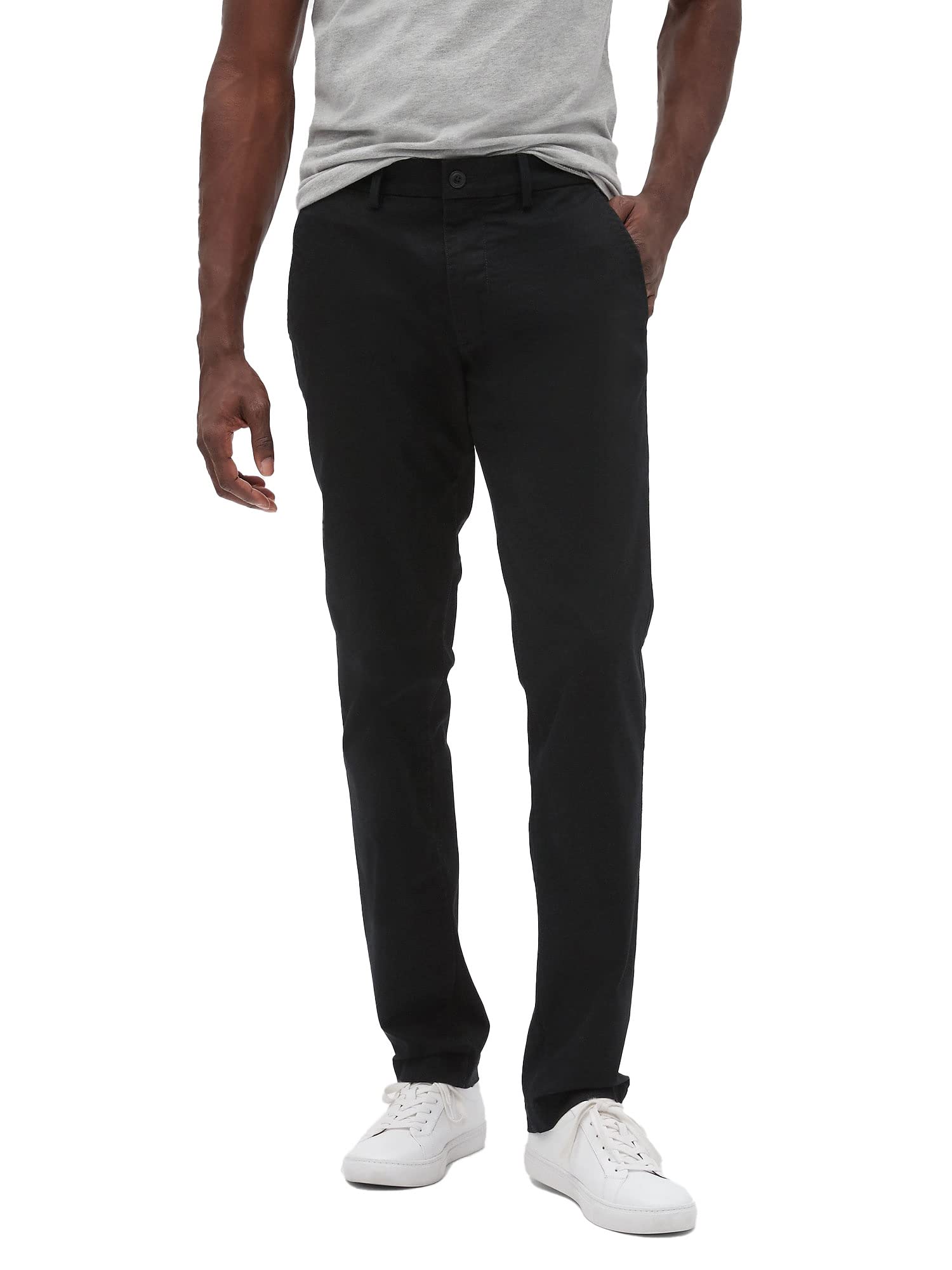 Gap Mens Essential Slim Fit Khaki Chino PantsKhakis
