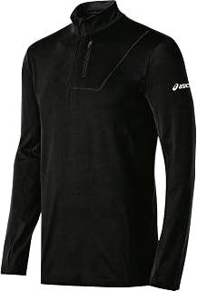 ASICS Camiseta de Manga Larga con Cremallera para Hombre