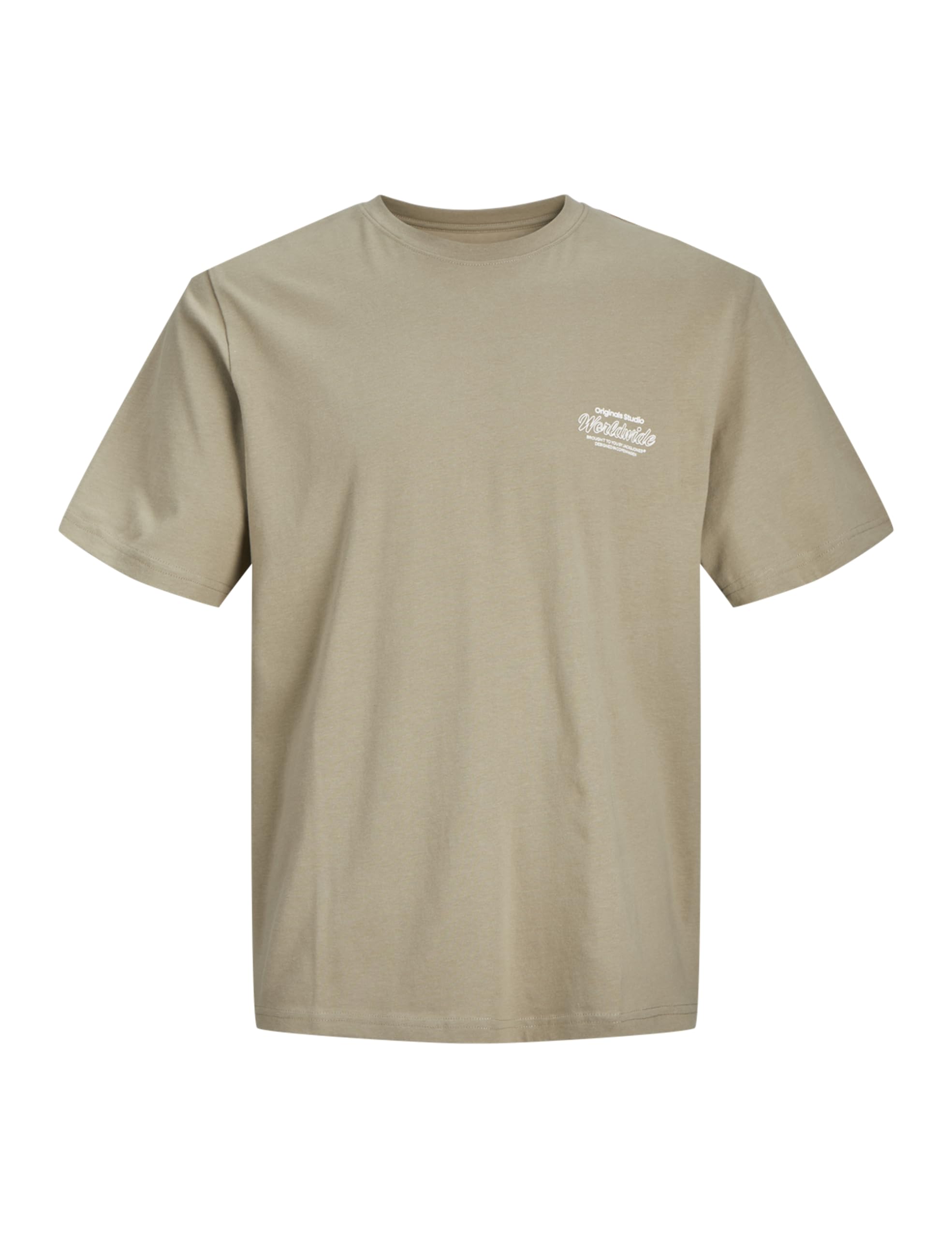 Jack & Jones Men's Jorsequoia Tee Ss Crew Neck Pls T-Shirt (Pack of 1)