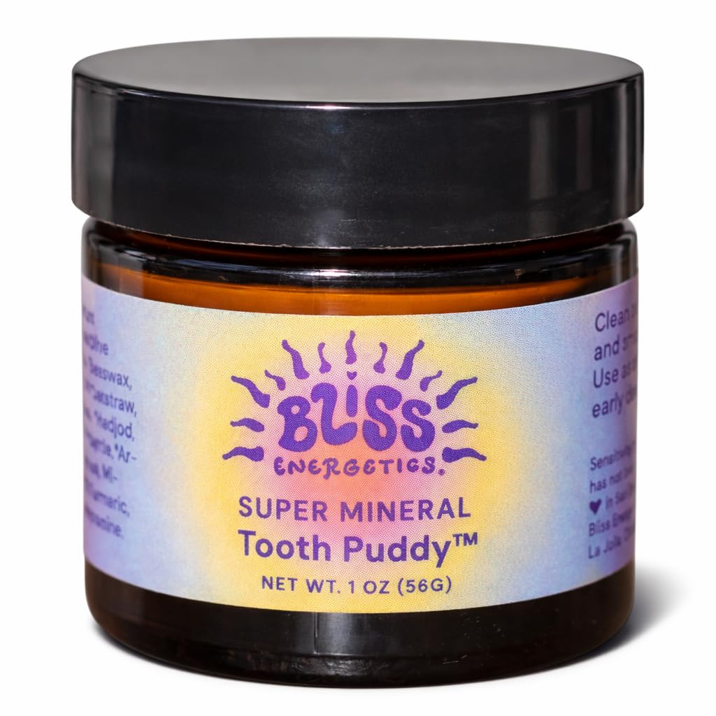 Bliss Energetics Remineralizing Tooth Puddy | Fluoride-Free with Hydroxyapatite 