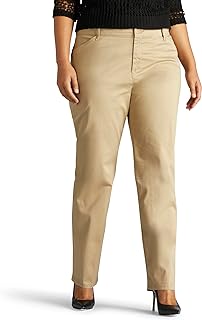 Lee Women's Plus Size Relaxed Fit All Day Straight Leg Pant