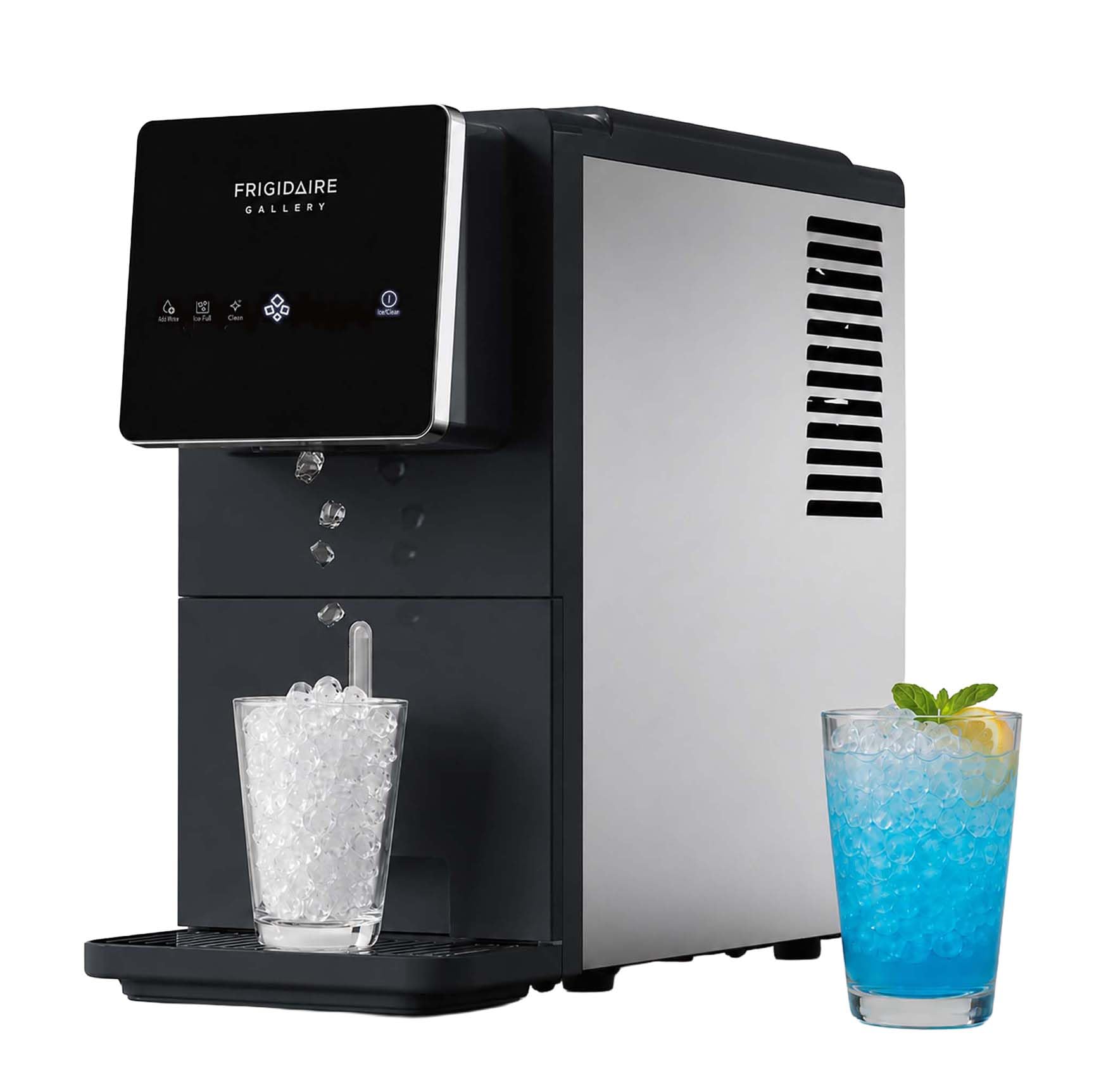 FRIGIDAIRE Touchscreen Nugget Ice Maker, Countertop Ice Machine, Sonic Ice Maker