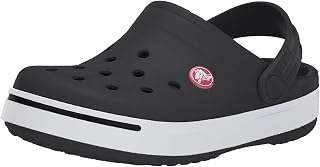 Crocs Crocband Kids Clogs, Pink (Raspberry/White), 27/29 EU
