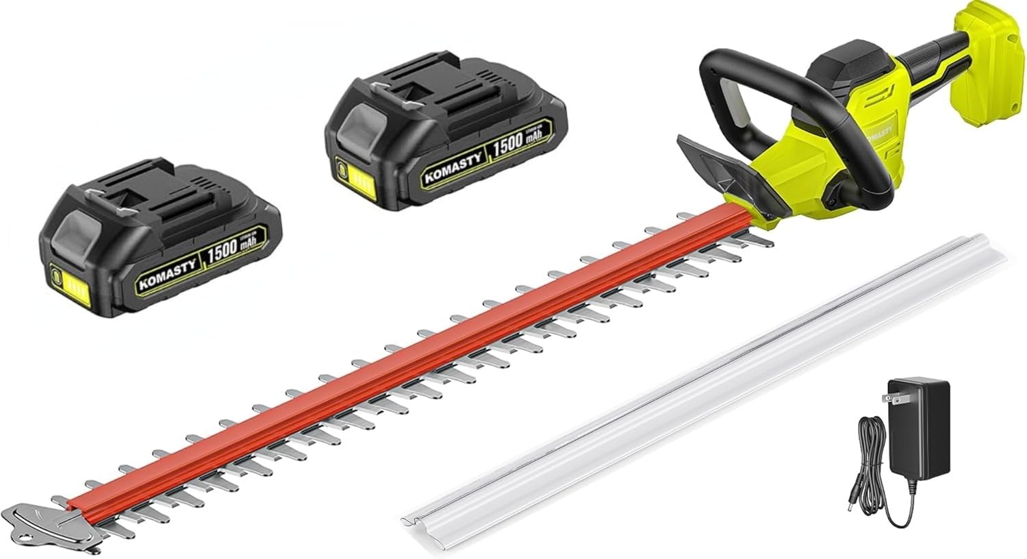 22 inch Hedge Trimmer Cordless with 2 Battery and Charger, 20V Bush Trimmer | Ha