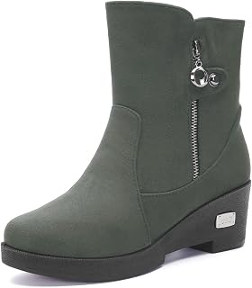Gaatpot Women's Winter Boots with Wedge Heel