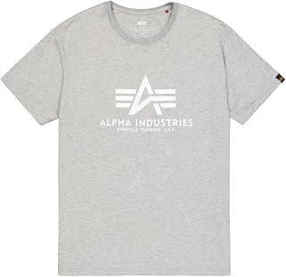 Alpha Industries Basic 100501 Men's T-Shirt Regular Size Short Sleeve
