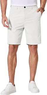 COOFANDY Men's Casual Shorts 9 Inch Flat Front Lightweight Summer Shorts