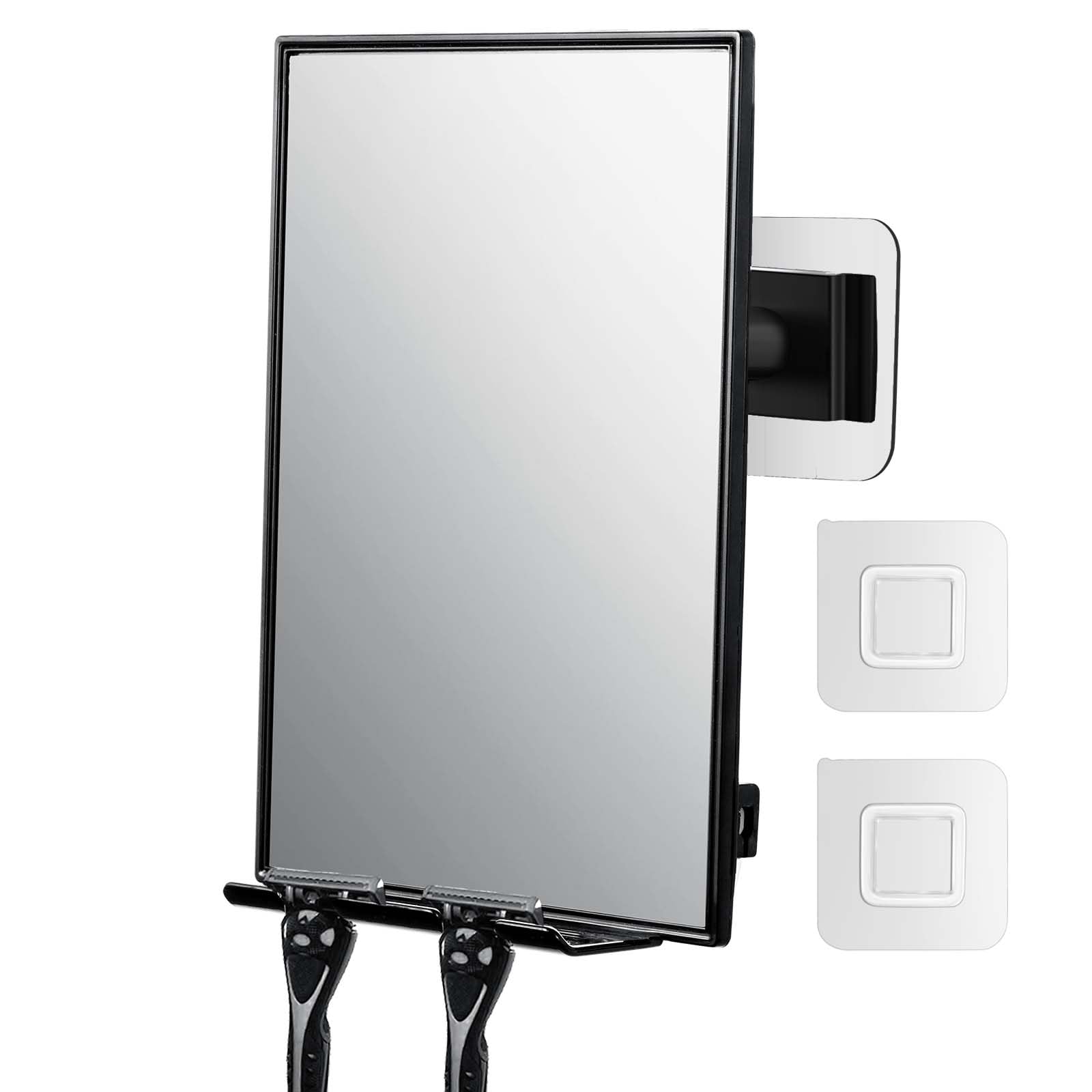 LFOYOU Shower Mirror for Shaving &amp; Washing Your Face with a Squeegee - Built
