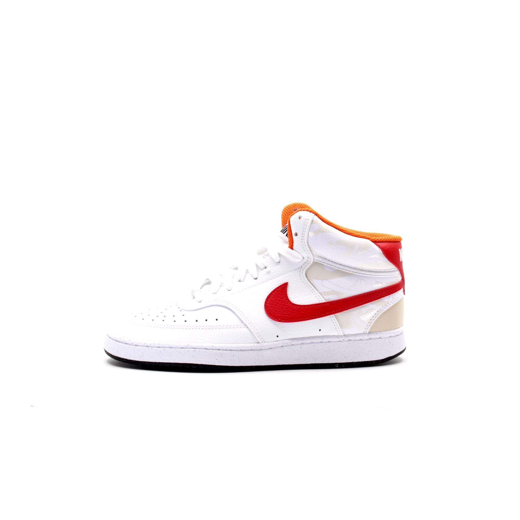 Nike Men's Court Vision Mid Next Nature Basketball Shoe, Black / white, 40 EU