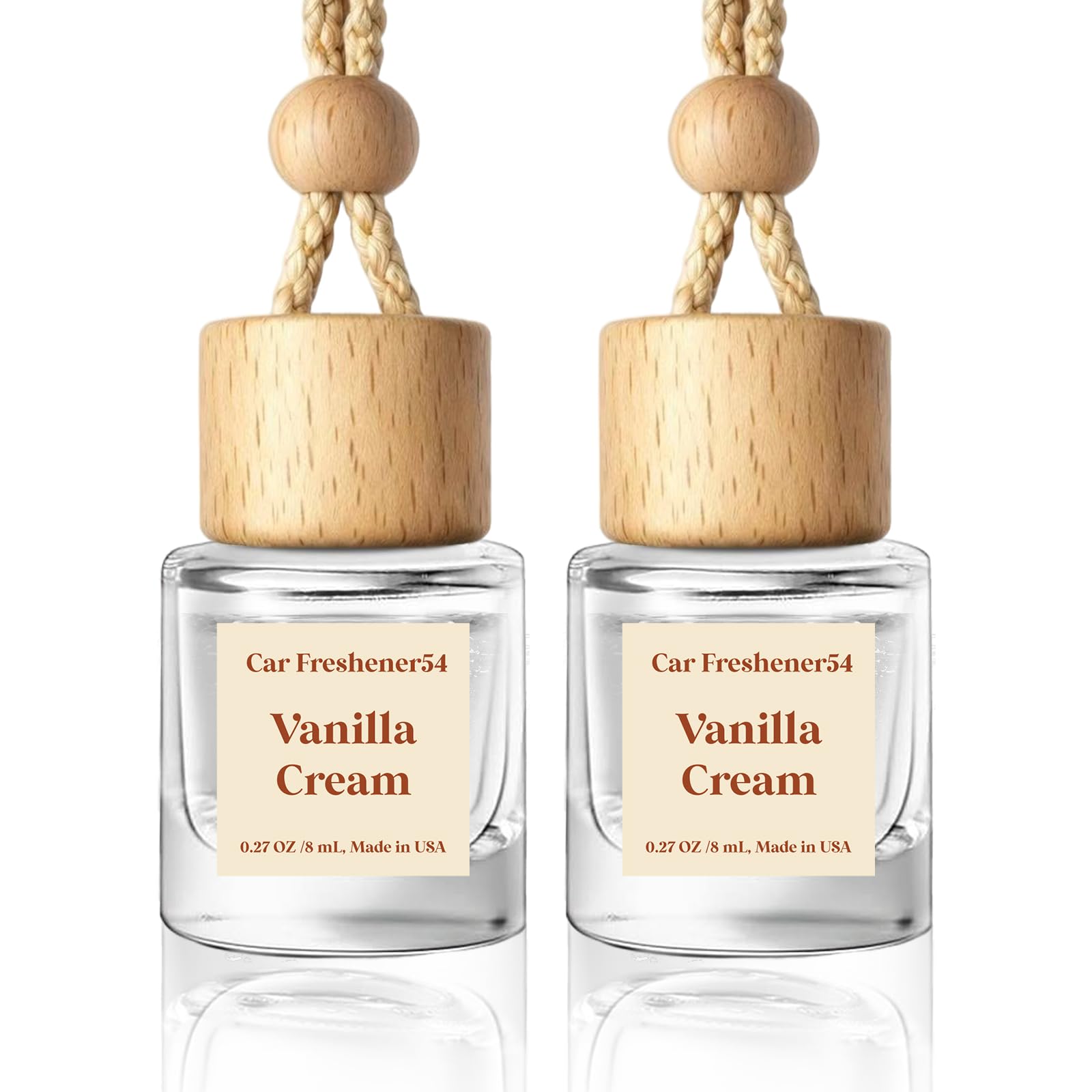 HoogaLife Car Air Freshener Diffuser 2 Pack Hanging Air Freshener Diffuser - Van