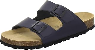 AFS Shoes 3100, Comfortable Mules for Men Leather Slippers Work Shoes Made in Germany