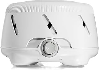 Yogasleep Dohm Uno (White) - White Noise Sound Machine | Real Fan Inside for Non-Looping White Noise - Sleep Aid, Office Privacy &amp; Meditation for Adults &amp; Baby, Registry Gift
