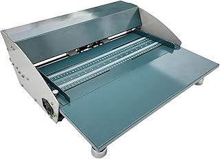 INTBUYING Electric Paper Creasing Machine 110V 3 in 1 Creaser with Extend Bench 18 Inch Paper Creaser Folding Machine