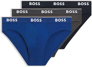 Boss Hugo Boss 50236731 Men's Cotton Mini Briefs Pack of 3