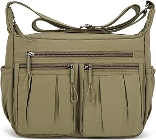 Spacious Multi Pocket Crossbody Handbag for Women