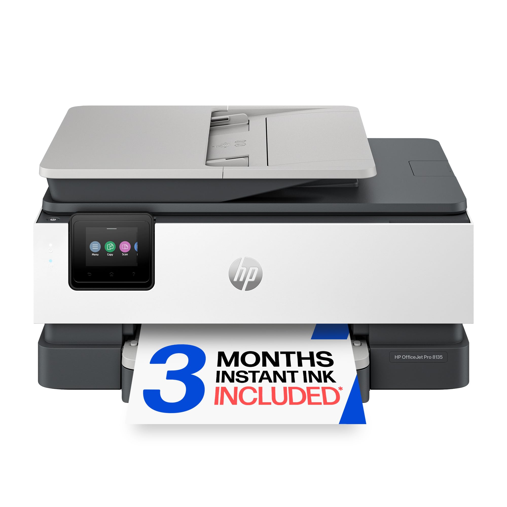 HP OfficeJet Pro 8135 Wireless All-in-One Color Inkjet Printer, Print, Scan, Cop