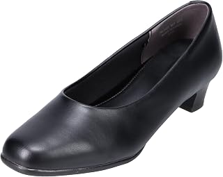 fuwaraku Pumps for Women <3.5 cm Heel>【21.5 cm to 25.5 cm】Wide Fit 4E Waterproof Square Toe Pumps