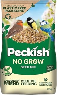 Peckish 60051272 No Grow Seed Mix for Wild Birds, 1.7 kg,package may vary
