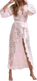 RanRui Women's Ethnic Print Kaftan Summer Beach Dress