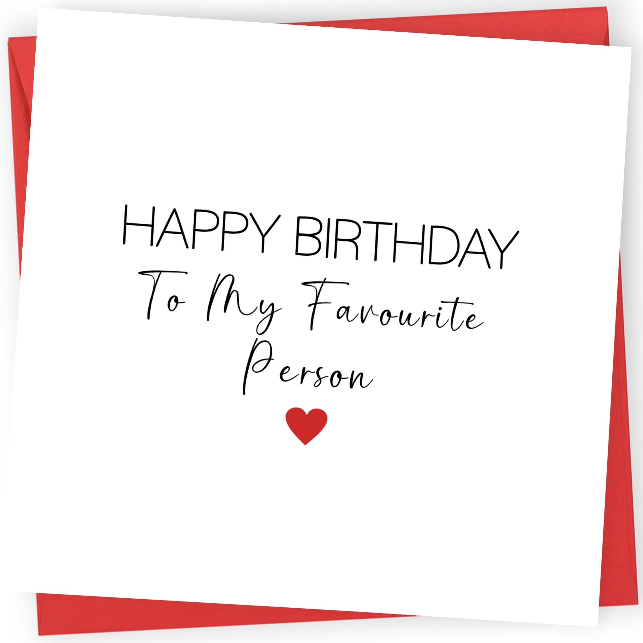 Printperfect - Boyfriend Birthday Card - Husband Birthday Card - 'Happy Birthday