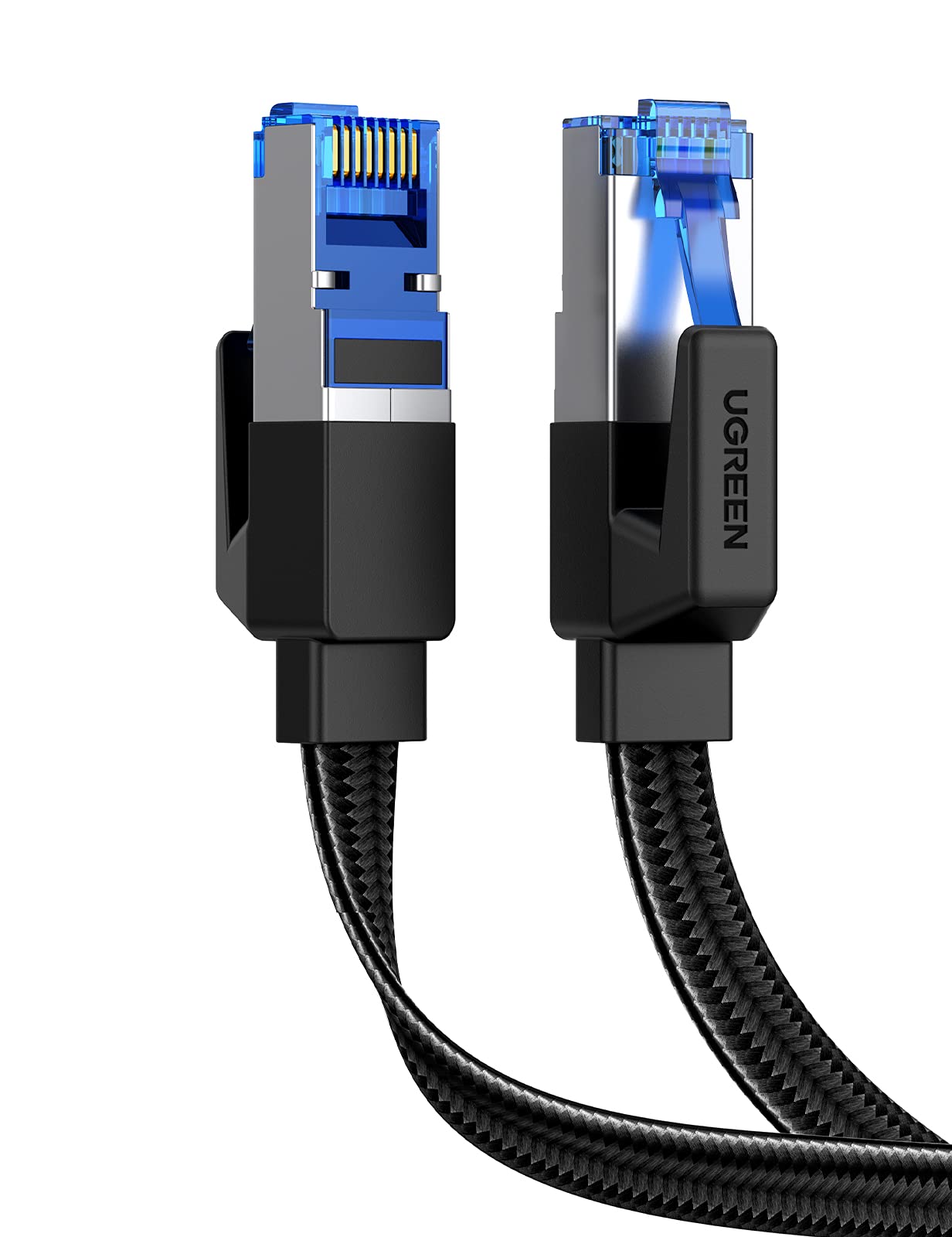 UGREEN Cat 8 Ethernet Cable 5m, 40Gbps Internet Cable (5 Meter Braided) | 0.5m 1