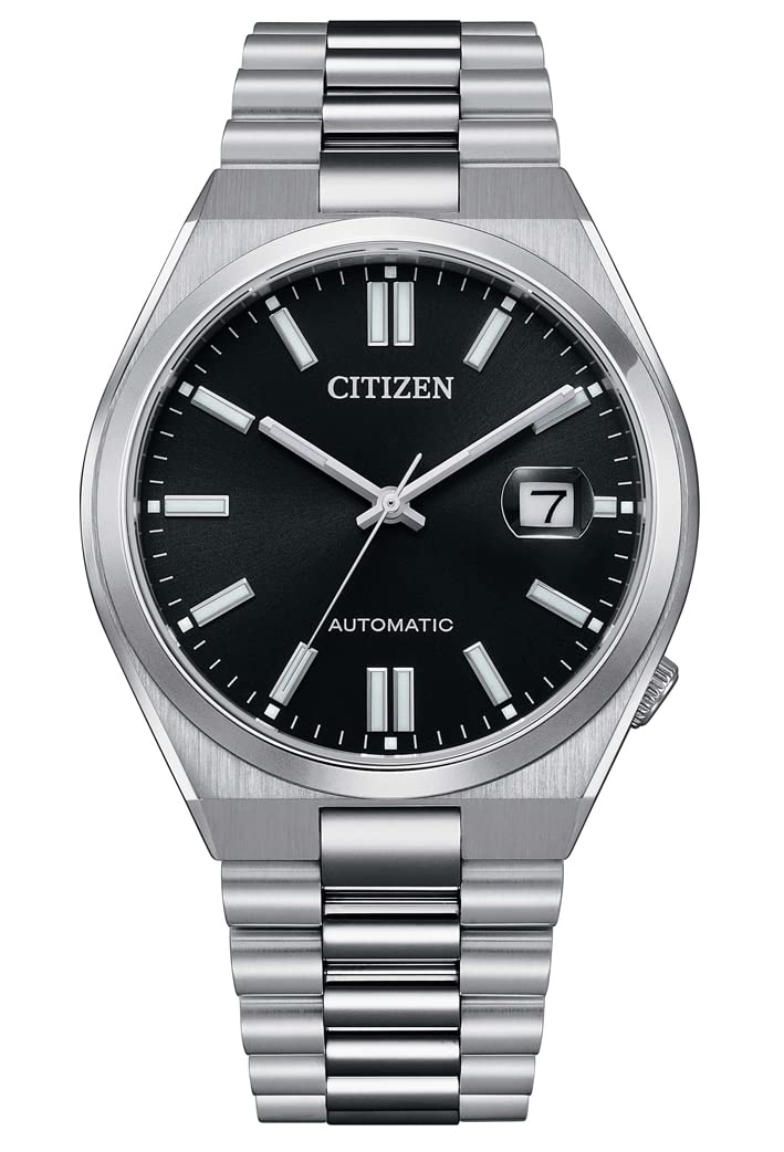 Citizen Men's Analogue Automatic Watch with a Stainless Steel Band Tsuyosa