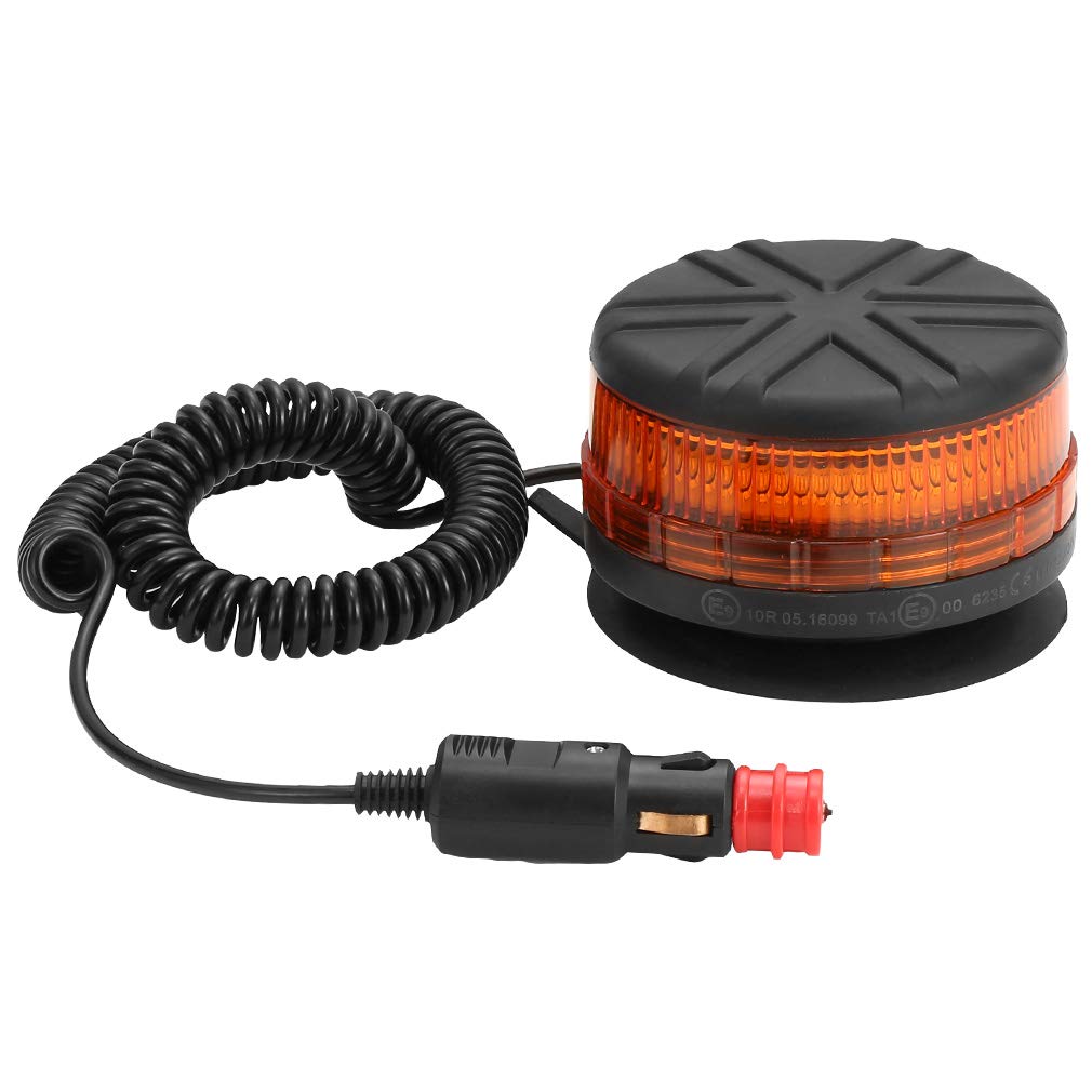 D-TECH LED Strobe Warning Beacon Lamp Rotating Flashing Beacon Light for Agricul