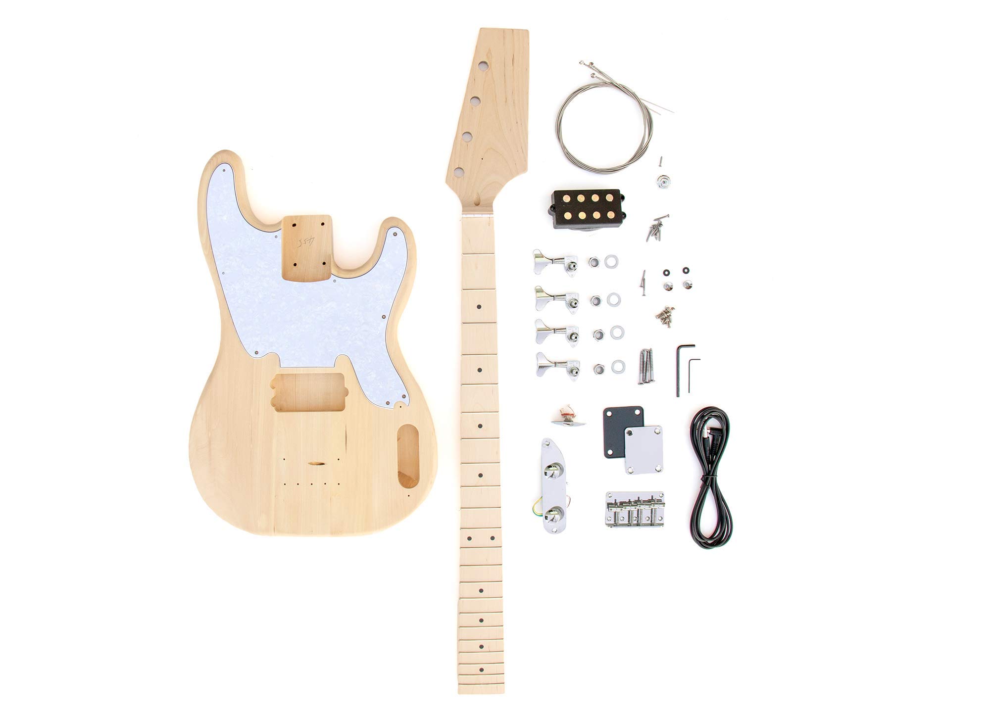 50 Style Build Your Own Bass Guitar Kit