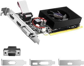 ARDIYES GT 740 4GB GDDR3 Low Profile Grpahics Card 2×HDMI + 1×DVI Ports | PCI Express 3.0 x16, Low Profile Video Card with Quiet Cooling, Dual Display Support for Office, Home Theater & PC
