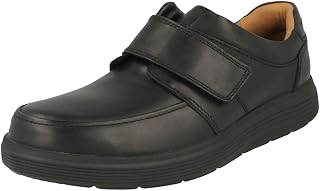 Clarks Un Abode Strap Black Leather 39.5