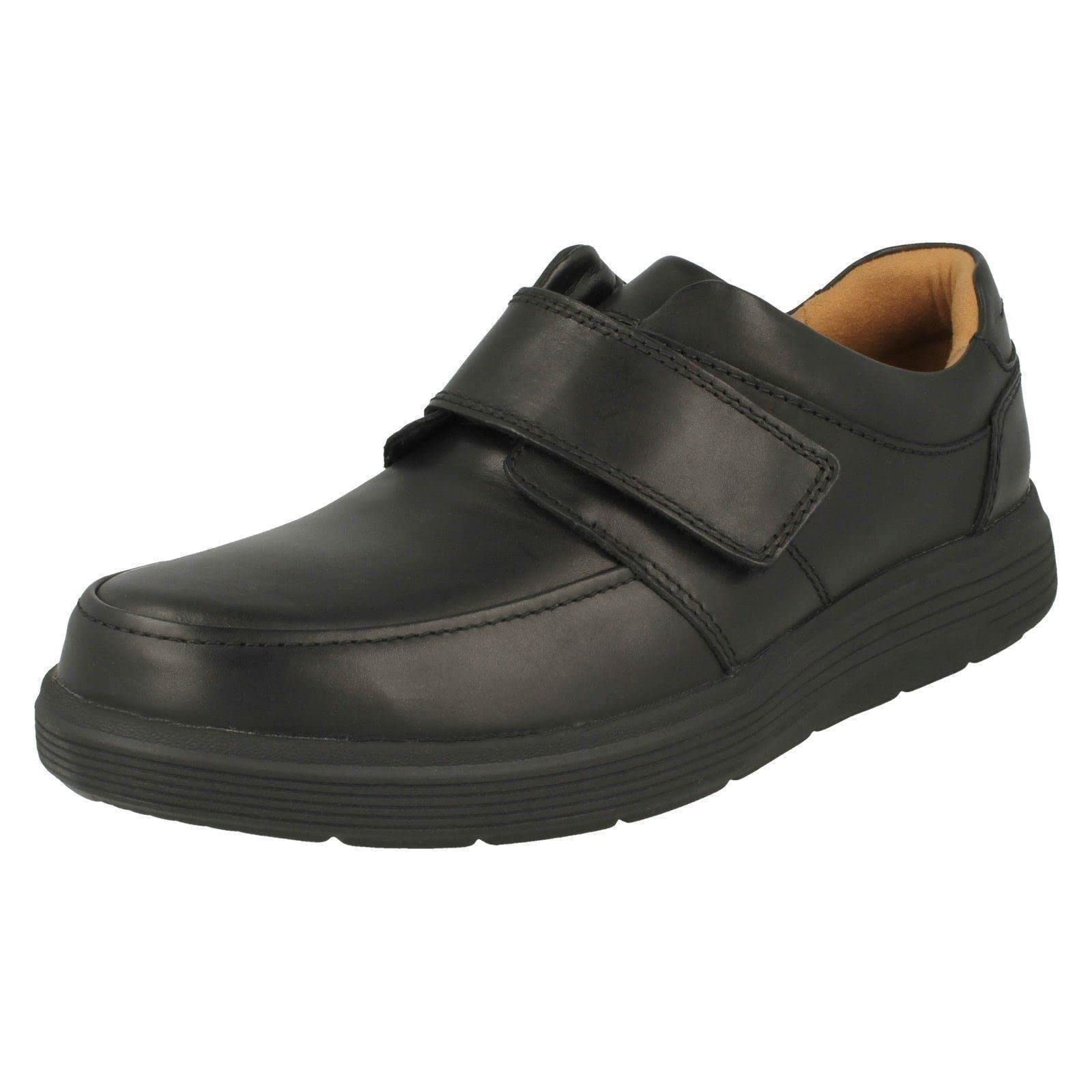 Clarks Un Abode Strap Black Leather 39.5