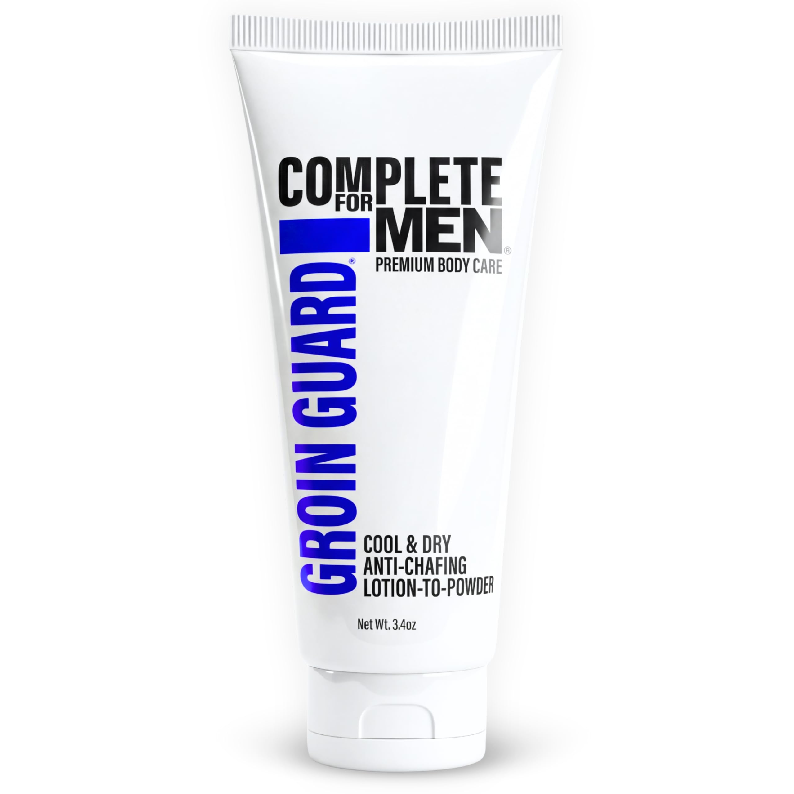 Groin Guard Anti-Chafing Cream Lotion to Powder, Stops Chafing, Sweat Defense, O