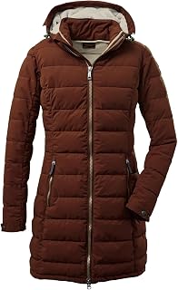 Killtec Women's Quilted Parka with Detachable Hood