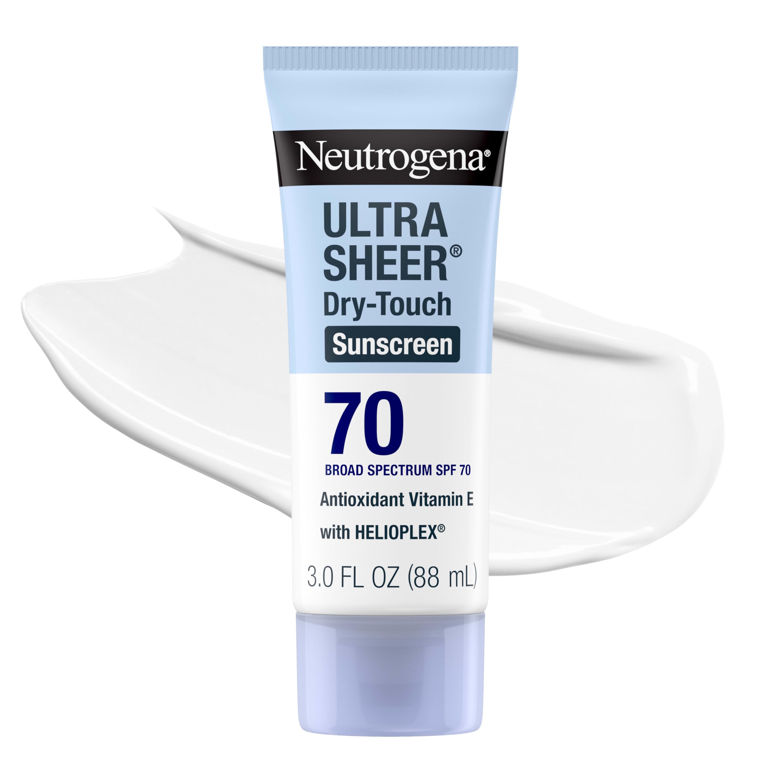 Neutrogena Ultra Sheer Dry Touch Sunscreen Lotion, SPF 70, 3 fl. oz | Broad Spec