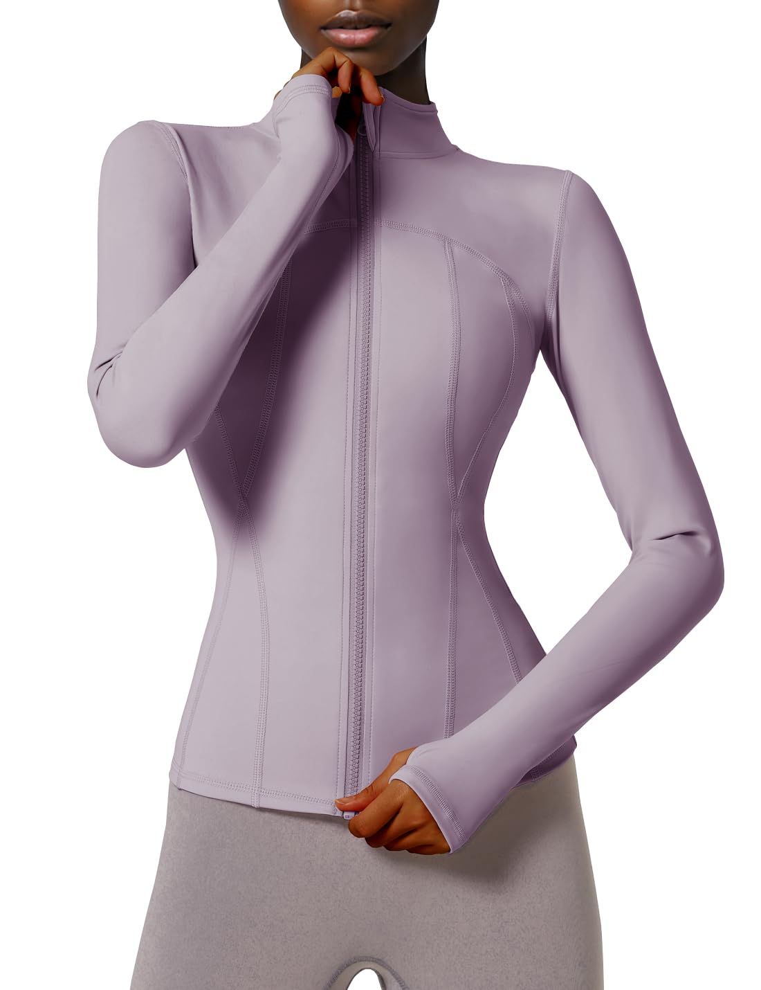 Locachy Ladies Athletic Full Zip Sports