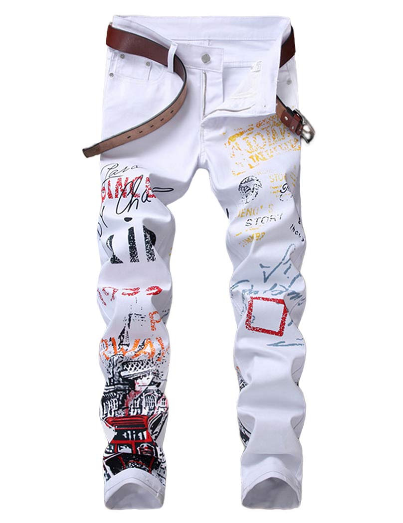 Baylvn Men's Modern/Fitted Jeans