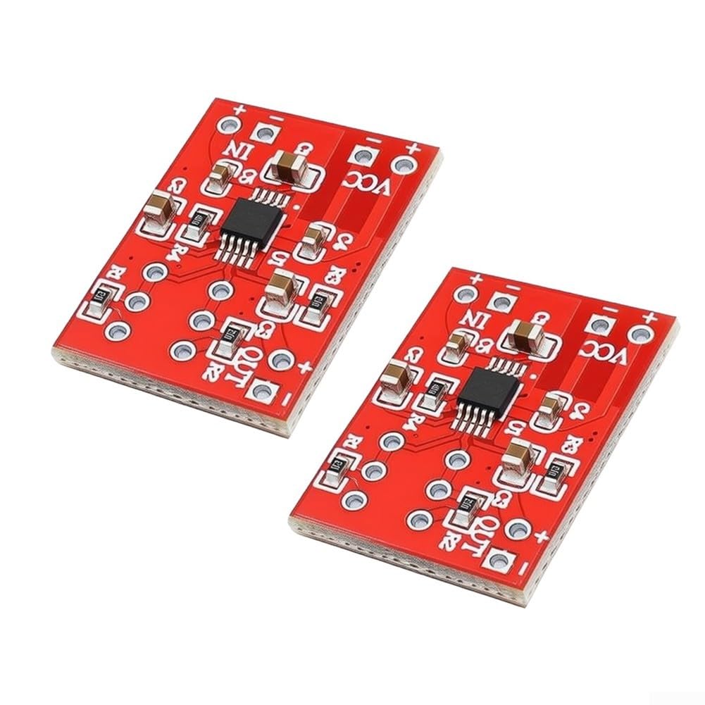 2pcs SSM2167 Mic Preamp Module Low-Noise Noise Gate Compression Control | Compac