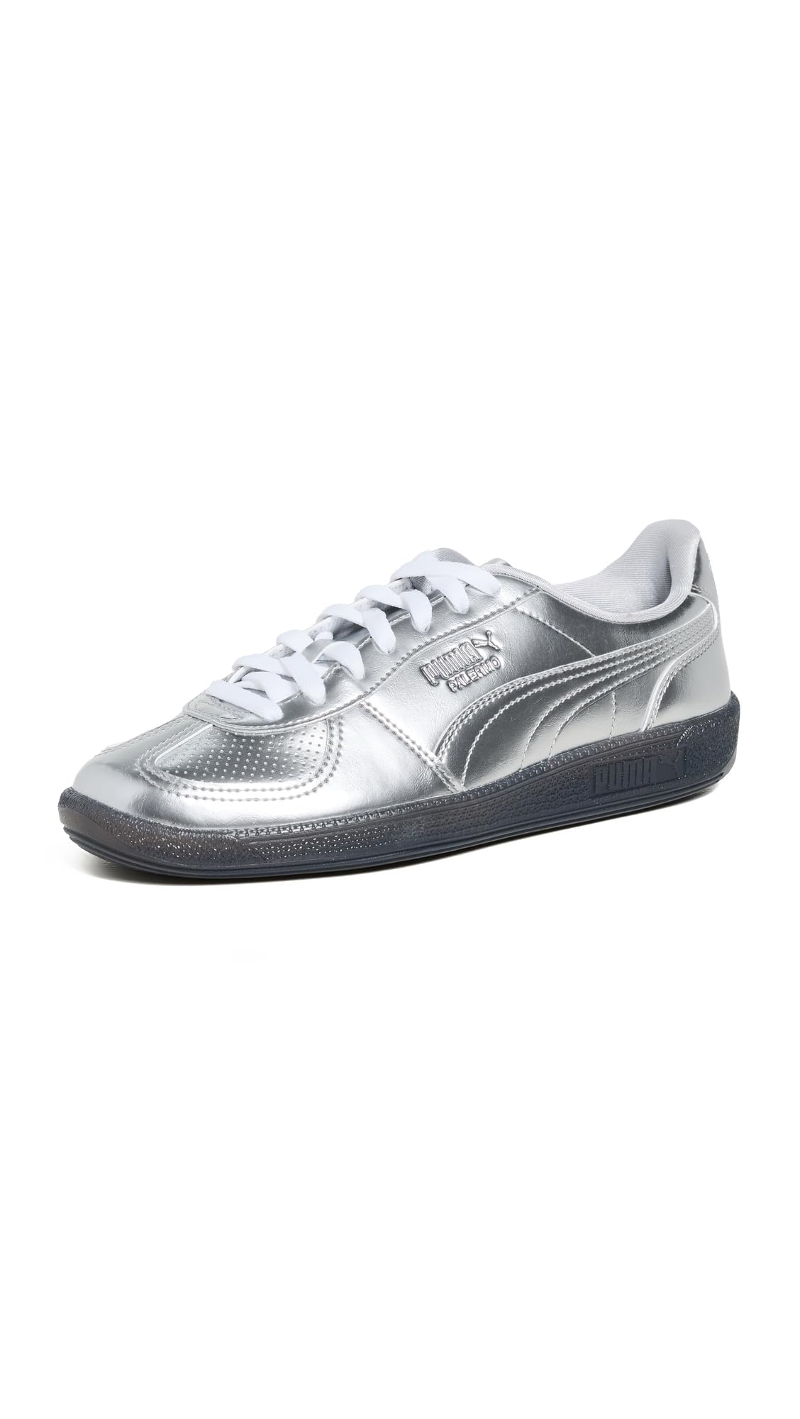 PUMA Mens Palermo Lace Up Sneakers Shoes Casual - Blue