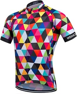 Men's Cycling Jersey Summer Short Sleeve Road Bike Clothing Mountain
