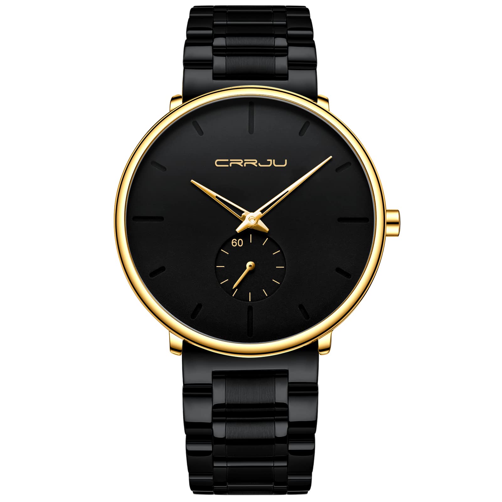 Mens Watches Ultra-Thin Minimalist Waterproof-Fashion Wrist Watch for Men Unisex