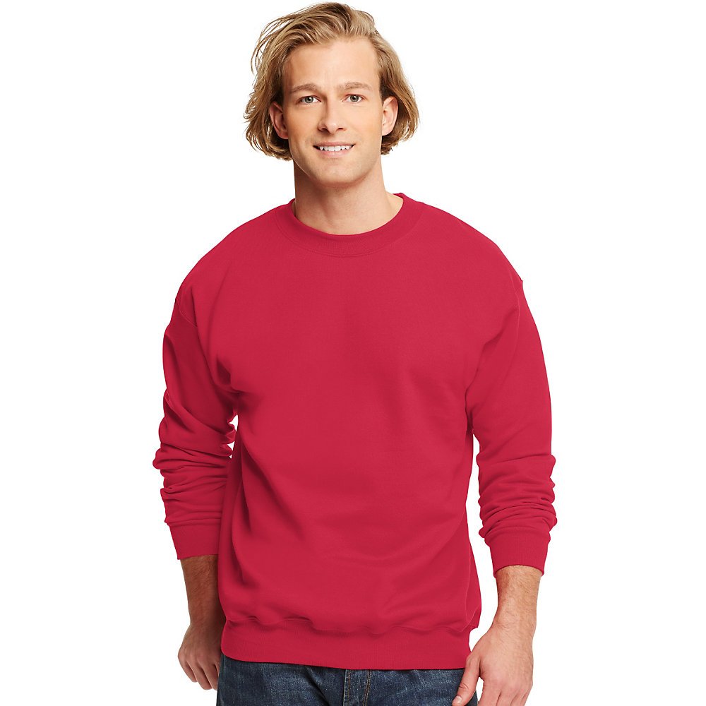 Hanes Ultimate Men's Heavy Cotton Fleece Sweatshirt