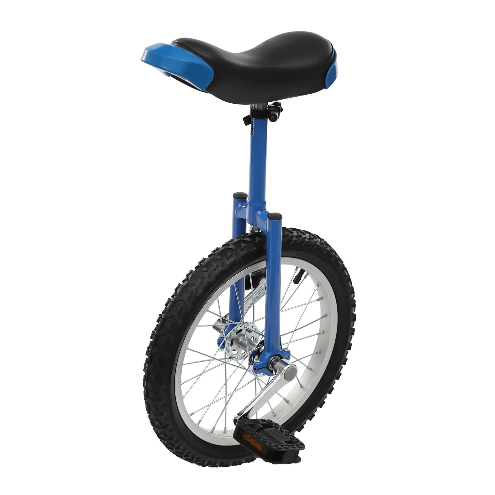 Unicycle 16''/24'' Wheel Outdoor Unicycle, 28''-32''/36''-40'' Adjustable Seat U