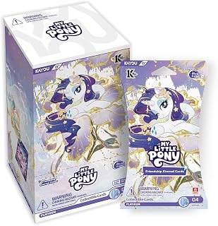 Kayou My Little Pony Friendship Eternal Cards, Moon Edition, Series 4, Blister Version, 12 Packs, 8 Cards/Pack