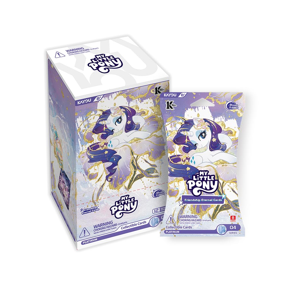 Kayou My Little Pony Friendship Eternal Cards, Moon Edition, Series 4, Blister V