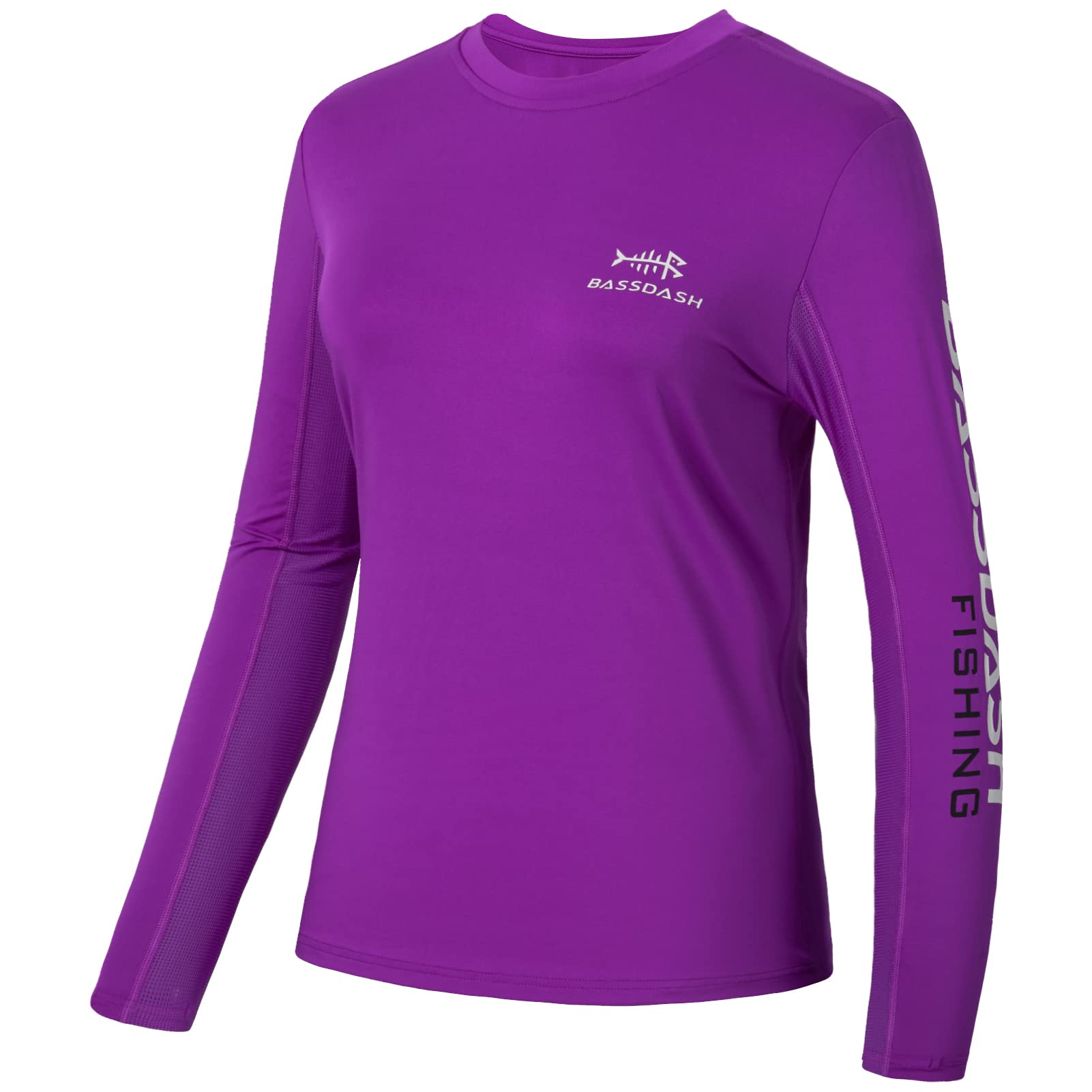 Bassdash Women's UPF 50+ UV Sun Protection T-Shirt Long Sleeve Fishing Hiking Ou