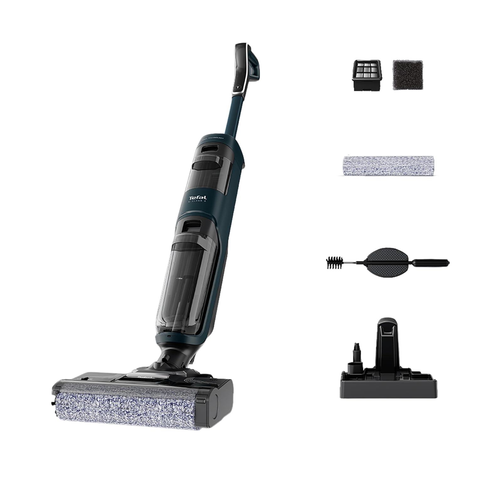 Tefal X-Clean 2 Cordless Wet and Dry Vacuum Cleaner, 35-Min Battery