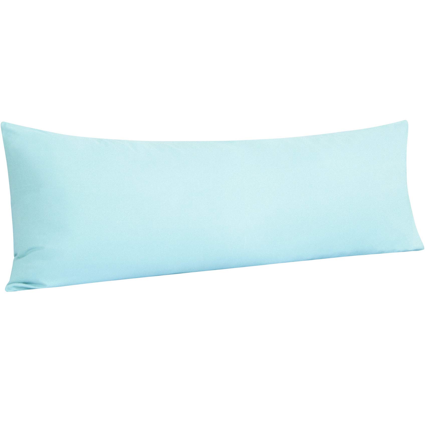 NTBAY Microfibre Pillowcases with Plain Colour, Body Pillow Cover with Envelope 